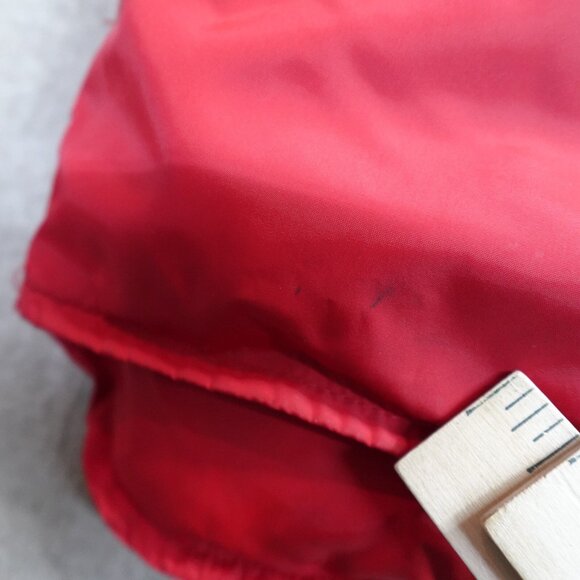 Vintage LL Bean Vest Large Red Puffer Quilted Down Filled Made in USA - Picture 5 of 13